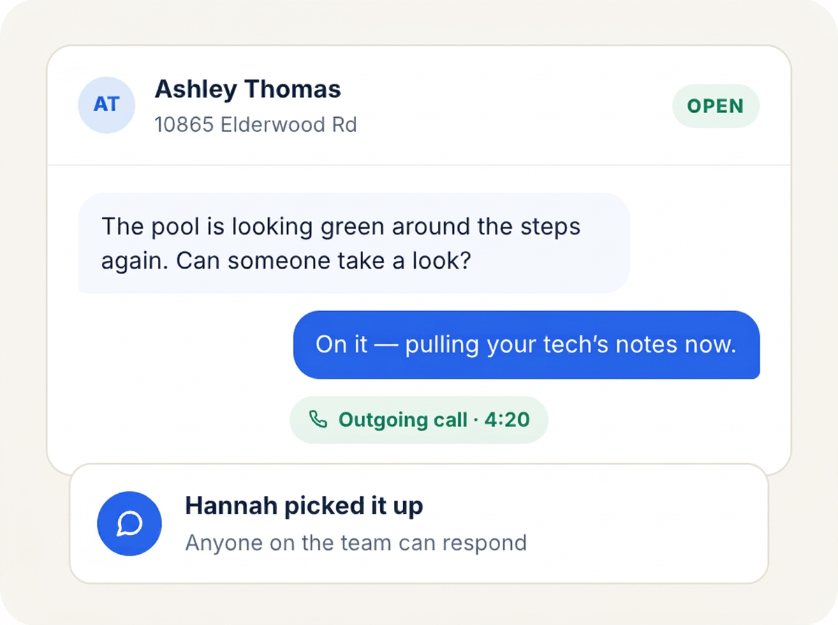 Keep every customer conversation in